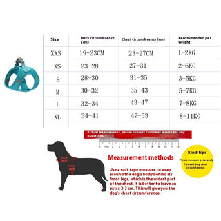 Pet Leash Harness Vest